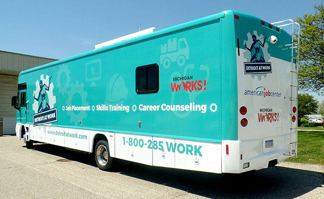 Vehicle wrap for a semi